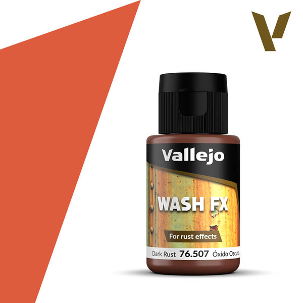 Vallejo - Wash FX - Dark Rust 35ml