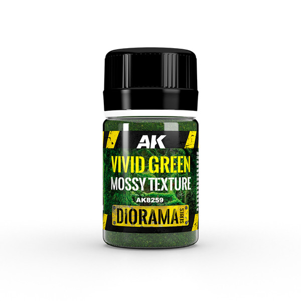 AK Interactive - Diorama - Vivid Green Mossy Texture 35ml