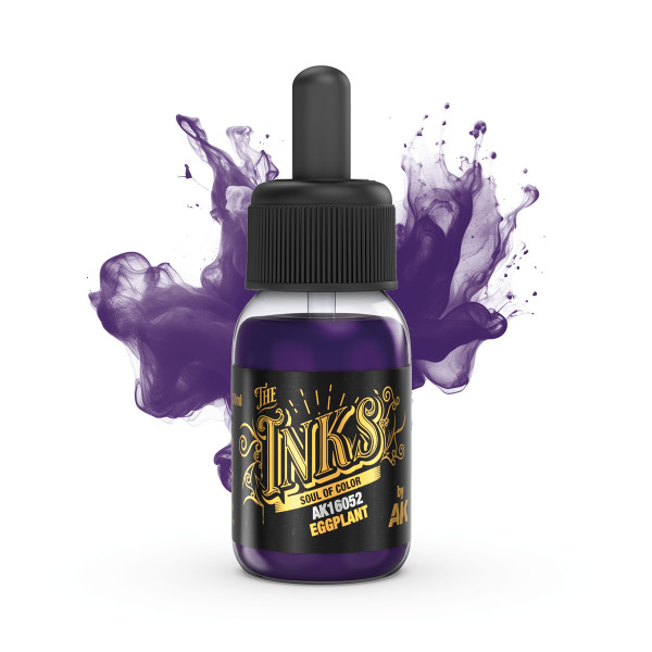 AK Interactive - The Inks - Eggplant - 30ml