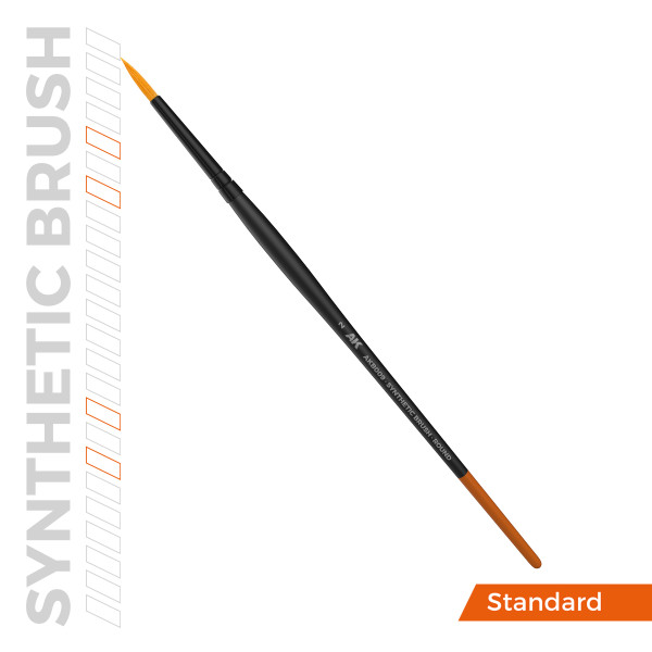 AK Interactive - Synthetic Brush - Round 2