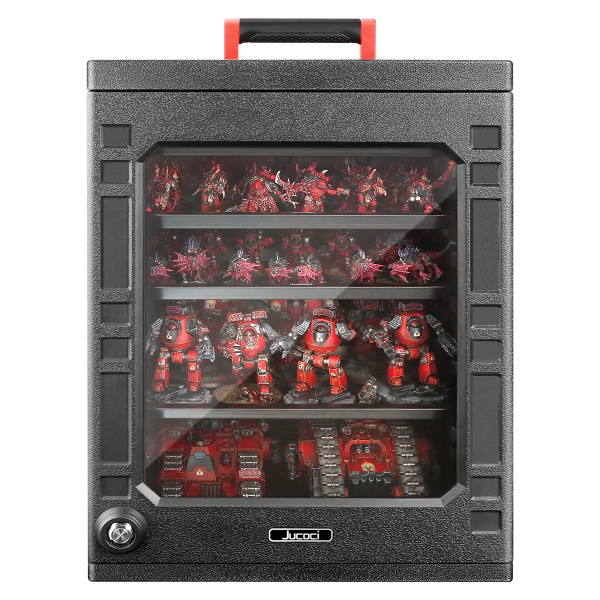Jucoci Medium Size Miniatures Transport Storage Case With Light