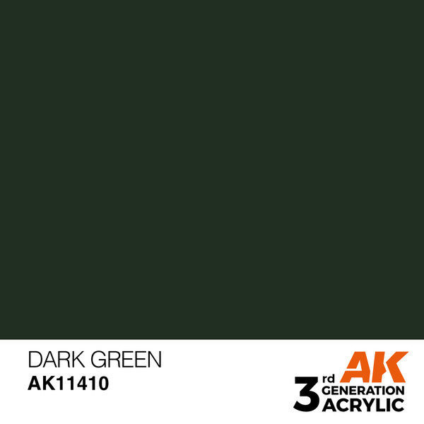 AK Interactive - 3Gen Figures - Dark Green 17ml