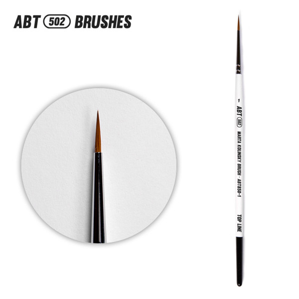 ABT 502  - TOP LINE Marta Kolinsky Brush 1