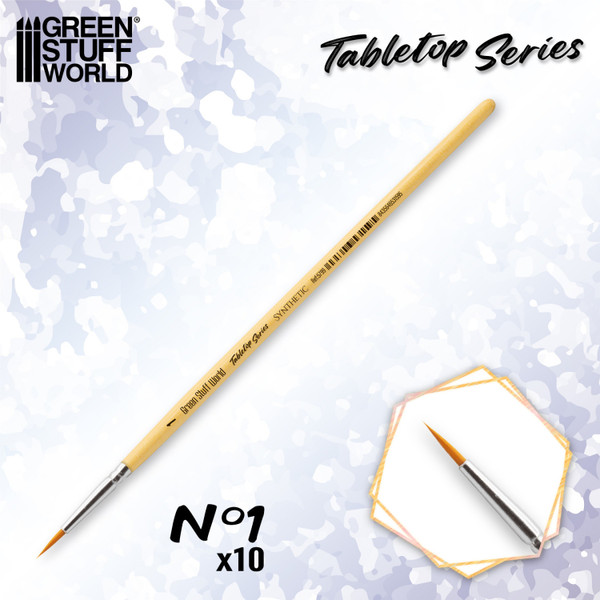 GSW - Tabletop Series Synthetic Brush - size 1
