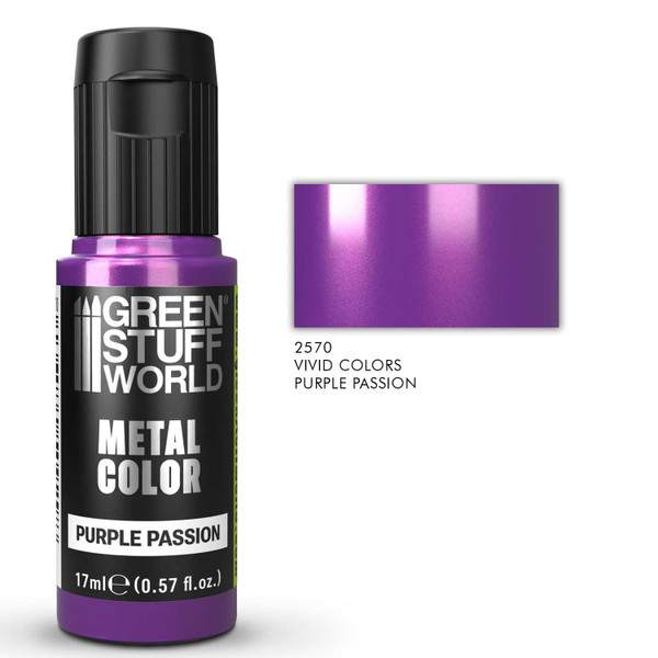 GSW - Vivid Metallic Paint - Purple Passion 17ml