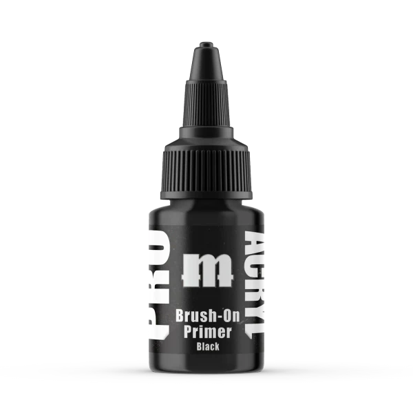 Monument Pro Acryl PRIME - Brush-On Black - 22ml