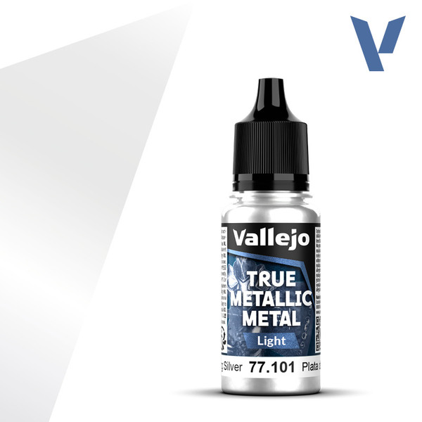 Vallejo True Metallic Metal - Sterling Silver (Light)