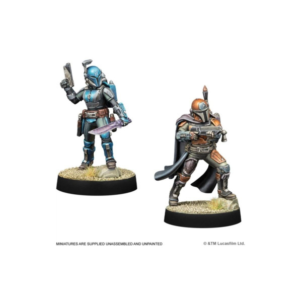 Star Wars Legion: Customizable Mandalorian Leader and Hunter