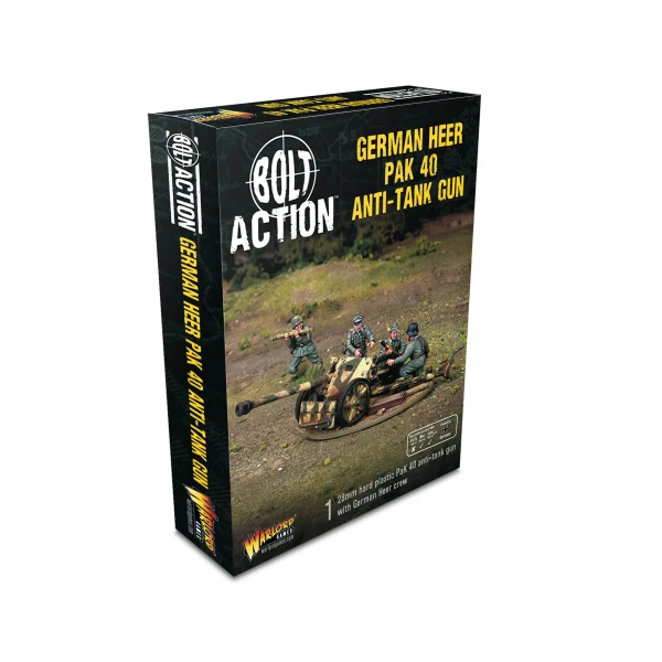Bolt Action - German Pak 40 Anti-Tank Gun