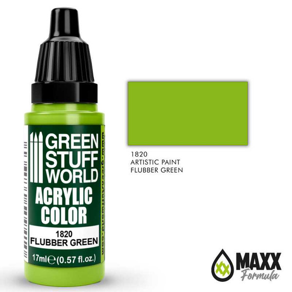 GSW Acrylic Color - Flubber Green 17ml