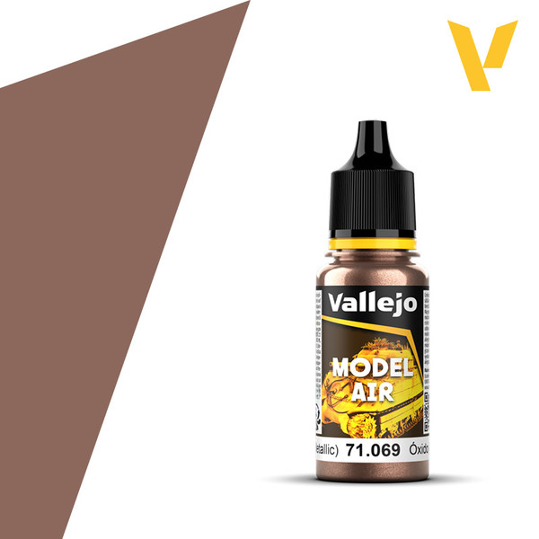 Vallejo  - Model Air - Metallic - Rust 18ml