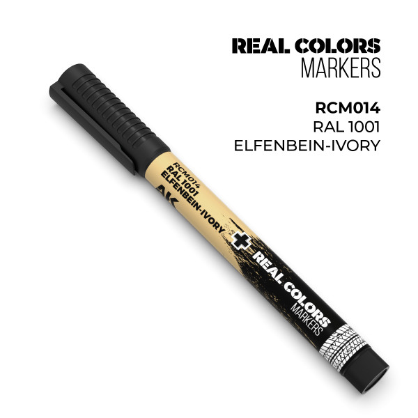AK Interactive - Real Color Marker - Elfenbein Ivory