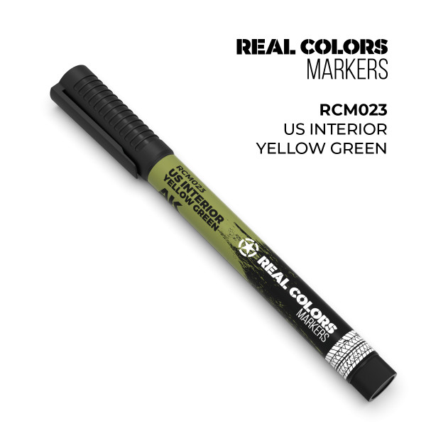 AK Interactive - Real Color Marker - Interior Yellow Green