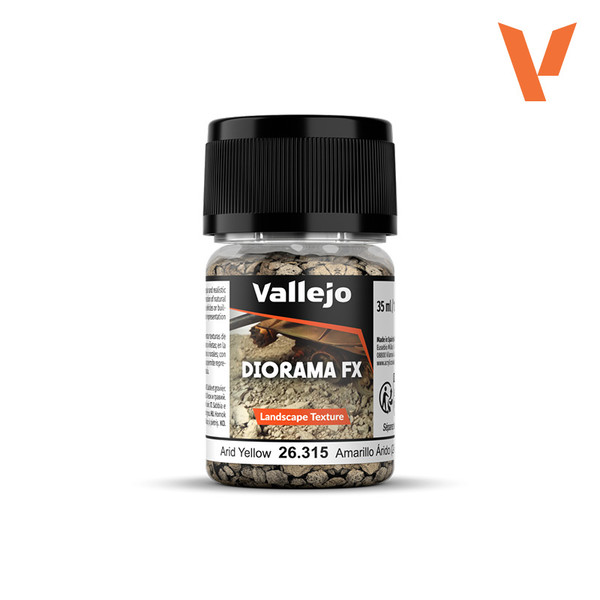 Vallejo - Diorama FX - Arid Yellow 2-5mm - 35ml