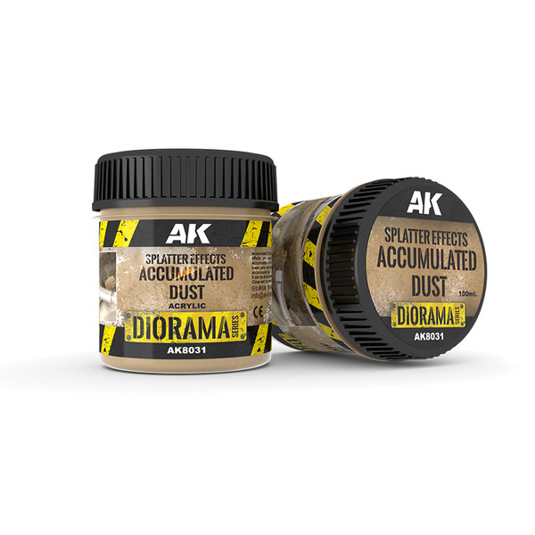 AK Interactive - Diorama - Splatter Effects Accumulated Dust 100ml