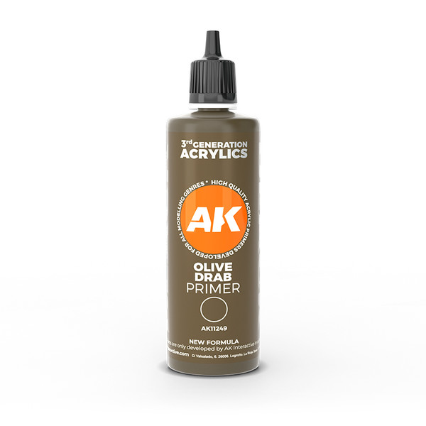 AK Interactive 3Gen - Olive Drab 100ml