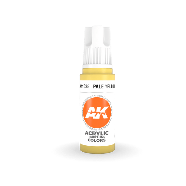 AK Interactive 3Gen - Pale Yellow 17ml