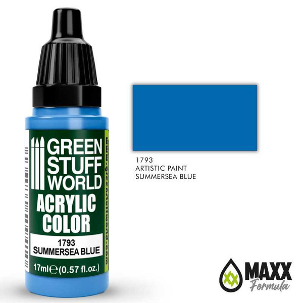 GSW Acrylic Color - Sumersea Blue 17ml