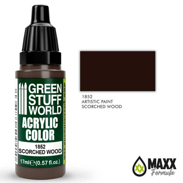 GSW Acrylic Color - Scorched Wood 17ml