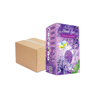 2E Organic - Bomb Spa 10 in 1 Case(50 boxes)  - French Lavender