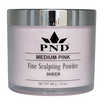 PND Acrylic Powder (Fine Sculpting Powder) - Medium Pink 12oz