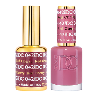 DND DC Duo Gel - #042  RED CHERRY