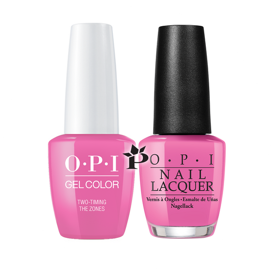 OPI Duo - GCF80A + NLF80 - TWO TIMING THE ZONES .5 oz
