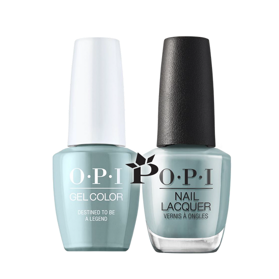 OPI Duo - GCH006 + NLH006 - Destined to be a Legend .5 oz