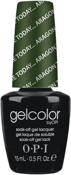 OPI GelColor (BLK) - #GCE48 - Here Today...Aragon Tomorrow .5 oz