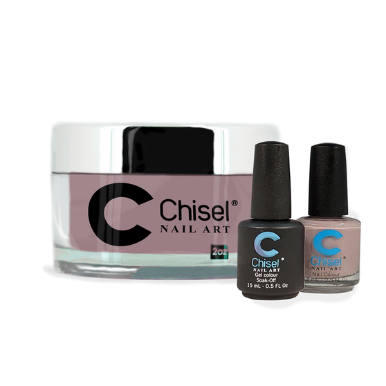 Chisel Combo 3 in 1: Dip + Gel + Lacquer  - SOLID 078