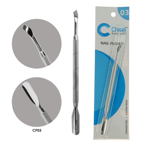20% Off Chisel Stainless Steel Cuticle Pusher - CP03