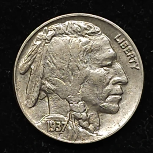 1937 5C, Buffalo Nickel, BU