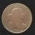 1806 1/2C, Large 6, Rotated Dies, Draped Bust Half Cent - VG