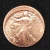 1 oz Copper Round - Walking Liberty OFF SET ERROR - BU
