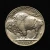 1937 5C, Buffalo Nickel, Beautiful Toning - BU