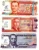 2009 Philippines 20P-50P-100P, 60 Year Anniversary, 3 Note Set - Crisp UNC
