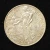 Panama 1947 SILVER Full Balboa. Low Mintage. KM# 13 -AU