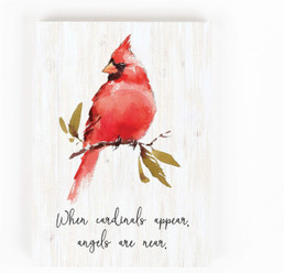 Block Sign - Cardinal