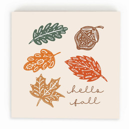 Word Block - Hello Fall