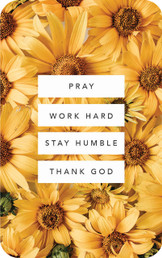 Care Card -  Pray Work Hard