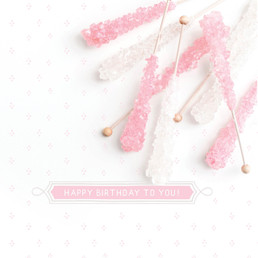 Greeting Card - Birthday - Rock Candy