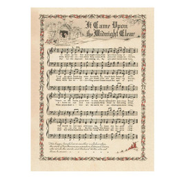 Classic Carols Collection Canvas - It Came Upon The Midnight Clear