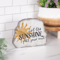 Let The Sunshine Fill Your Soul Shape