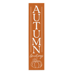 Autumn Greetings Porch Sign