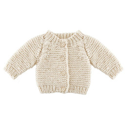 Cozy Knit Sweater - Round Buttons