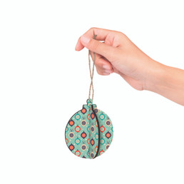 3D Ornament - Blue