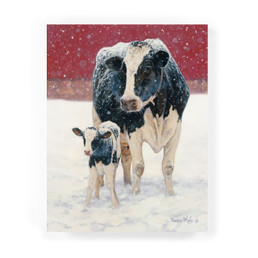 Easel Sign - Cows