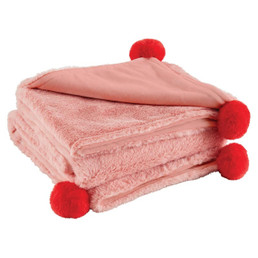 Plush Blanket with Little Love Heart Gift Box Plush Blanket with Little Love Heart Gift Box