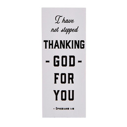 Vertical Block - Thanking God For You