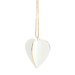Ceramic Heart Ornament 